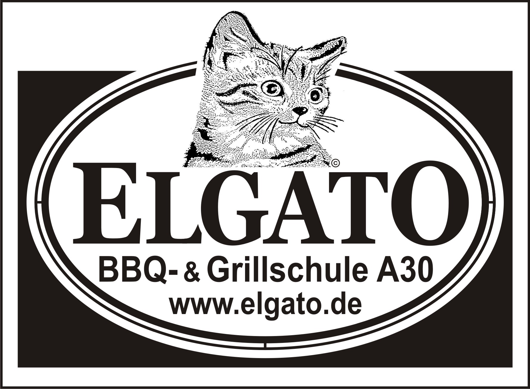 Das ELGATO-LOGO für die BBQ- und Grillschule